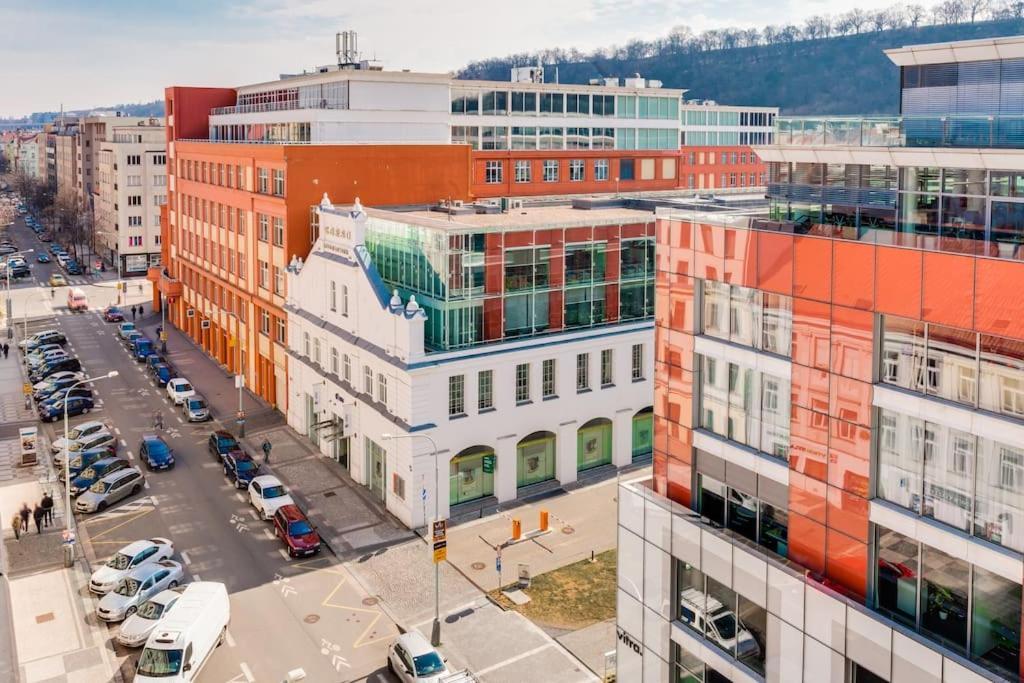 Top Floor Studio With Terrace Prague Exterior photo